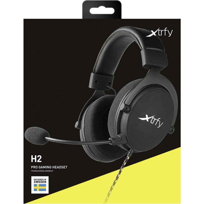 Cherry XTRFY H2 Pro Gaming Headset - Black - Image 2