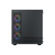 Xigmatek META ATX Mid Tower Case Front Side & Left Side Tempered Glass Panel with 4 ARGB Fans - Black - Image 8