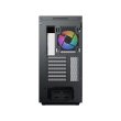 Xigmatek META ATX Mid Tower Case Front Side & Left Side Tempered Glass Panel with 4 ARGB Fans - Black - Image 9