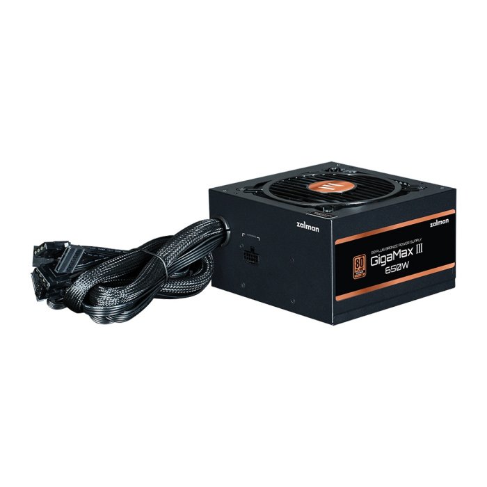 Zalman GigaMax III 80 Plus Brone ATX 3.0 & PCIe 650W Power Supply - Image 2